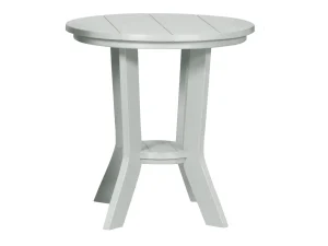 1200 Cape Cod Accent Table poly outdoor furniture in Dove Grey